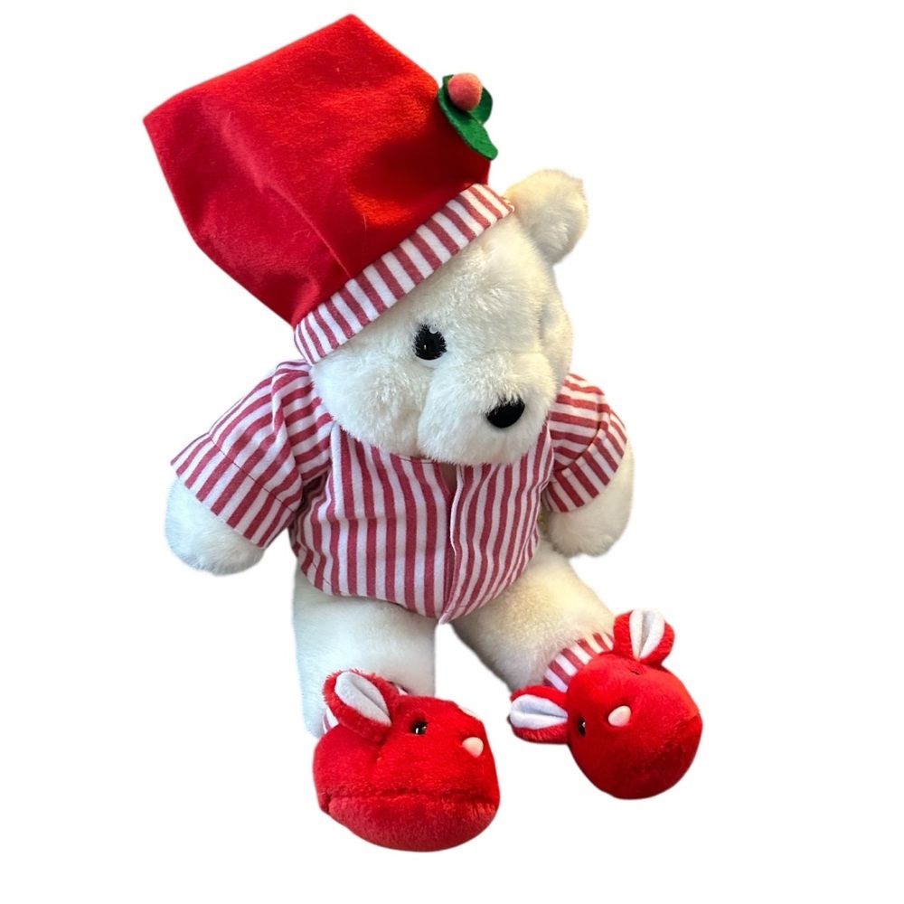Vintage 1989 San Francisco Music Box Co 15” musical bedtime plush bear - Picture 3 of 9